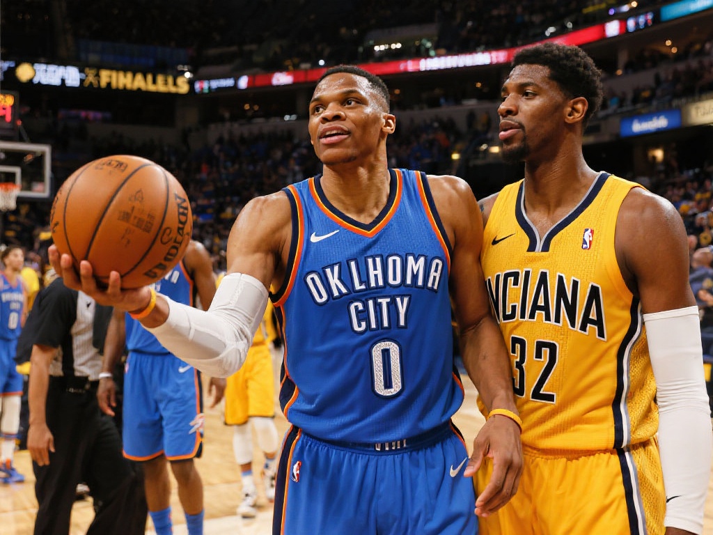 雷霆步行者巅峰对决:霍姆格伦6月14日闪耀全场 雷霆与步行者两队本赛季都展现出强劲的球队