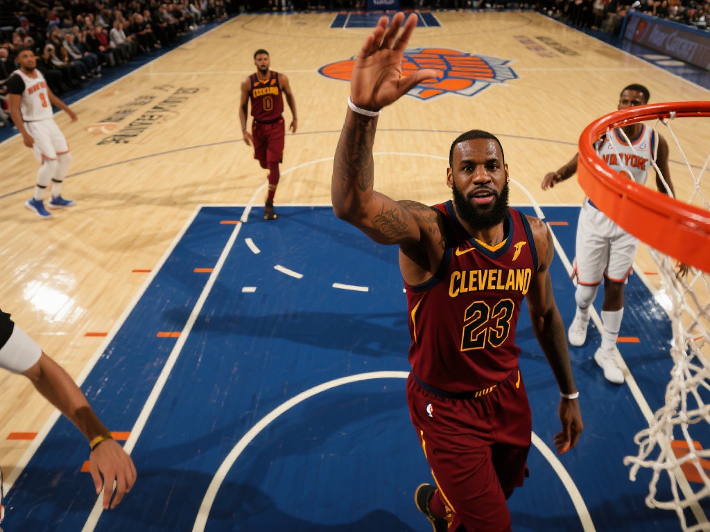 骑士半场逆转风暴主场狂胜尼克斯 NBA赛场风云变幻,每一场比赛都宛如一部